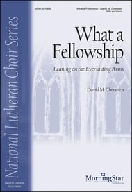 What a Fellowship SAB choral sheet music cover Thumbnail
